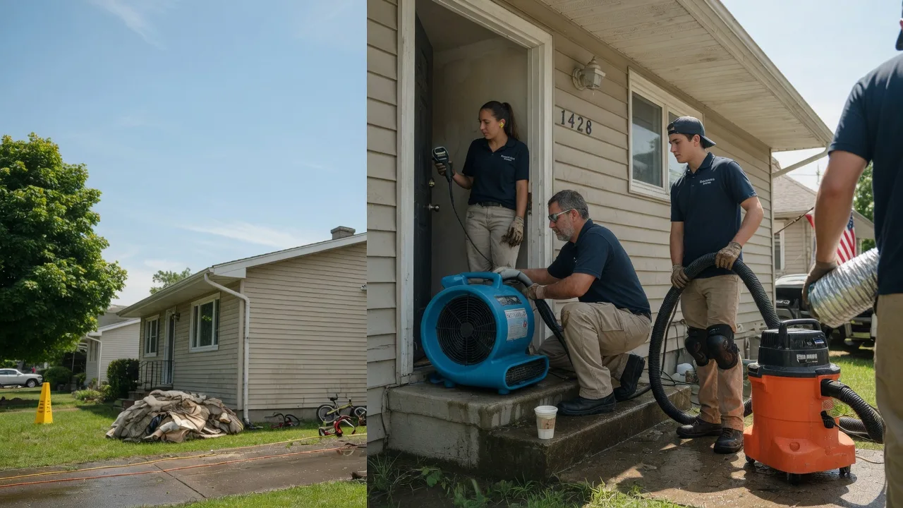 Water Damage Restoration in Waltonville, IL near me